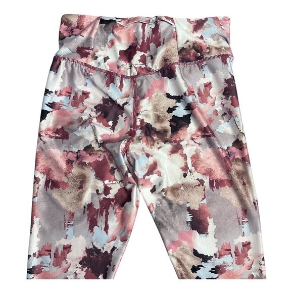 Activ8  High Waisted Tie Dye Leggings Polyester Spandex Blend Pink Size Women S - Picture 8 of 16